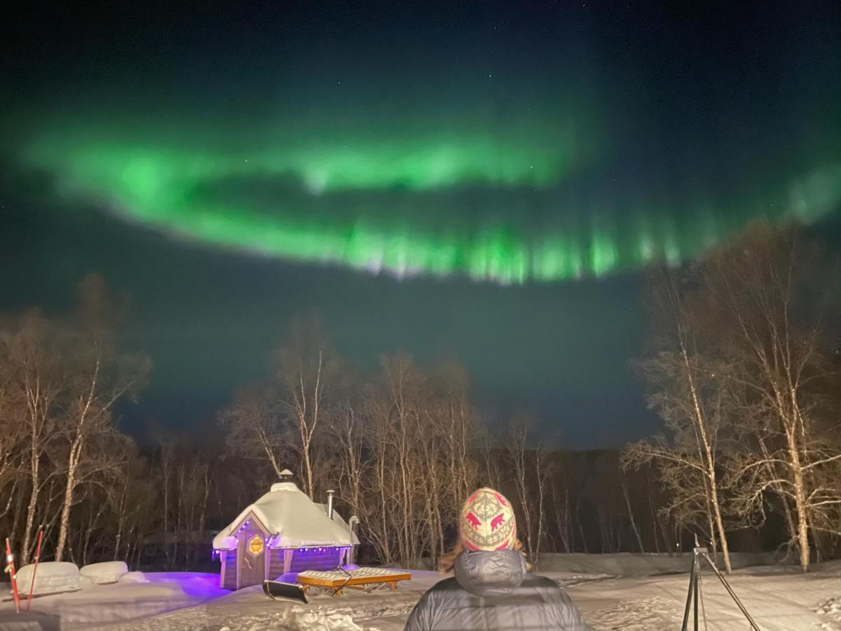 Stor Hytte I Olderfjord Villa Russenes Kültér fotó